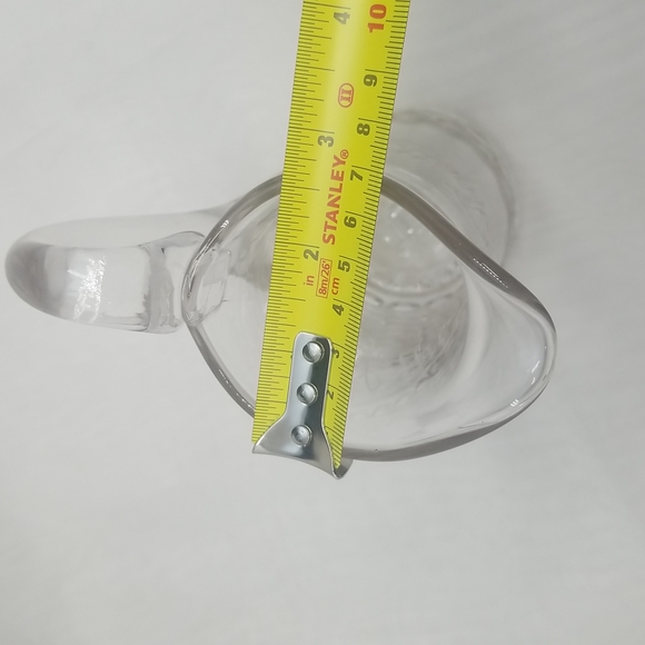 Antique EAPG Etched Skinny Pitcher - Picture 9 of 16